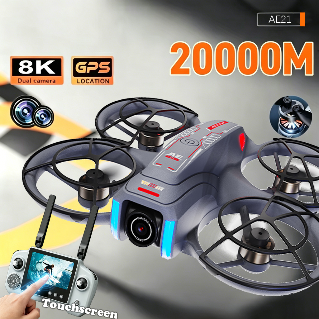 Upgrade AE21 Aerial Drone 8K H - Drone Gimbal Brushless บทวิจารณ์และราคา