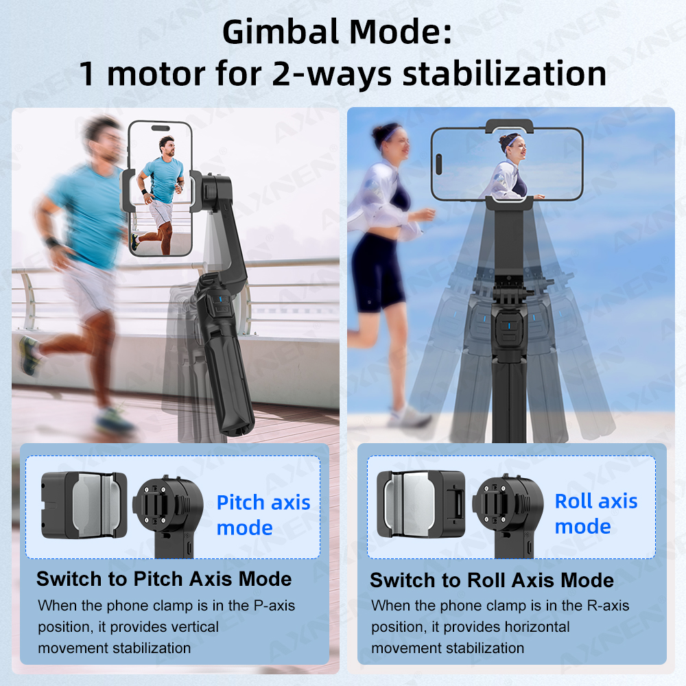 AXNEN HQ2-SE Smartphone Gimbal - Drone Gimbal For Gopro บทวิจารณ์และราคา