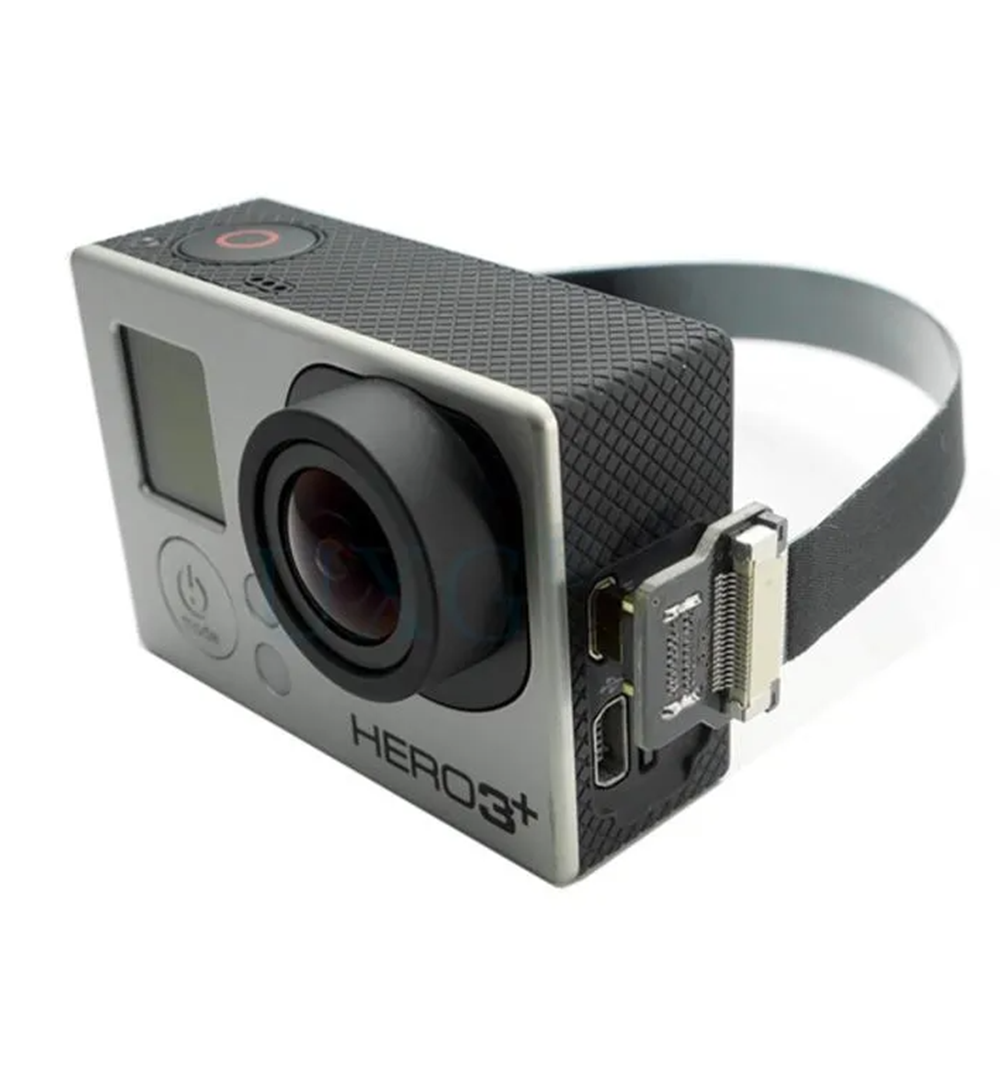 FPV Micro Mini HDMI-compat 90  - Drone Gimbal For Gopro บทวิจารณ์และราคา