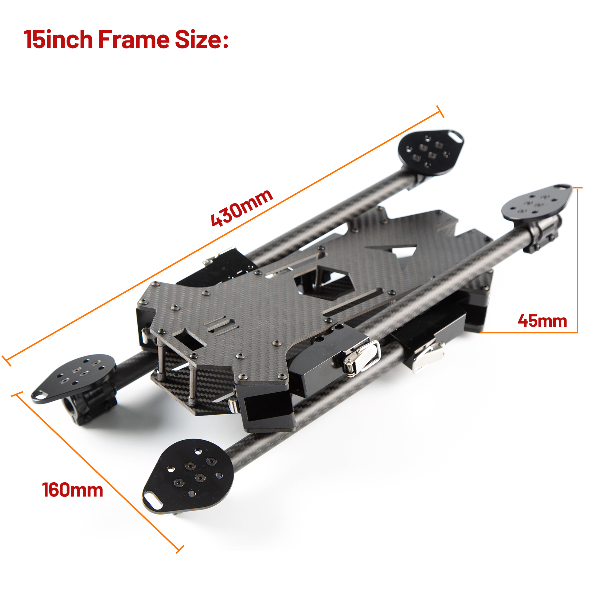 15inch /17inch FPV Carbon Fibe - Drone Gimbal Controller บทวิจารณ์และราคา
