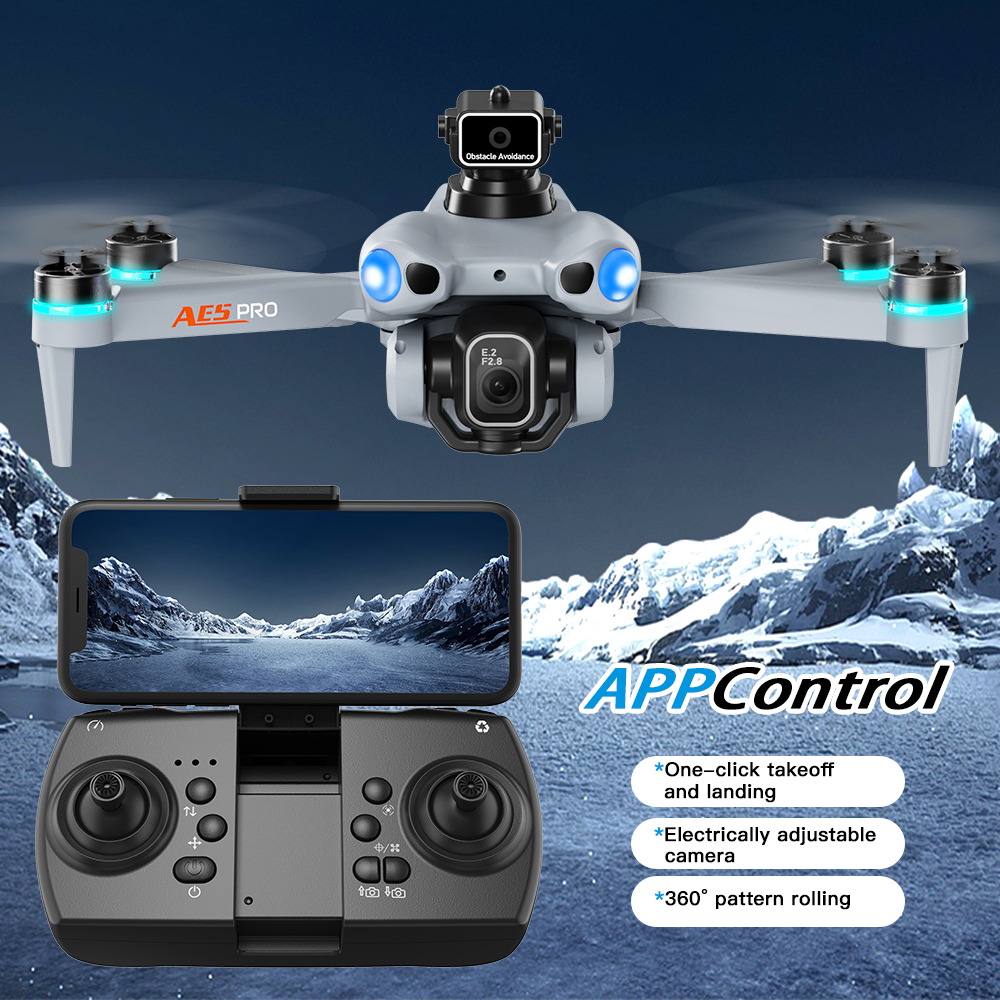 2026 New AE5 Pro Drone 8K HD 4 - Drone Gimbal 2 Axis บทวิจารณ์และราคา