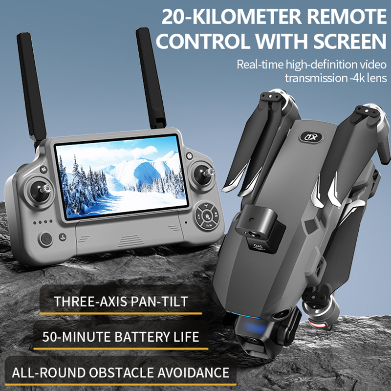 2026 New 8K Dual Camera Drone  - Drone Gimbal Brushless บทวิจารณ์และราคา