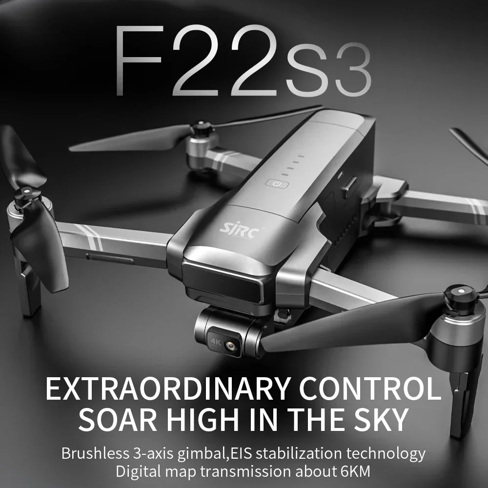 SJRC F22 S3 pro Foldable RC Qu - Drone Gimbal 3 Axis บทวิจารณ์และราคา
