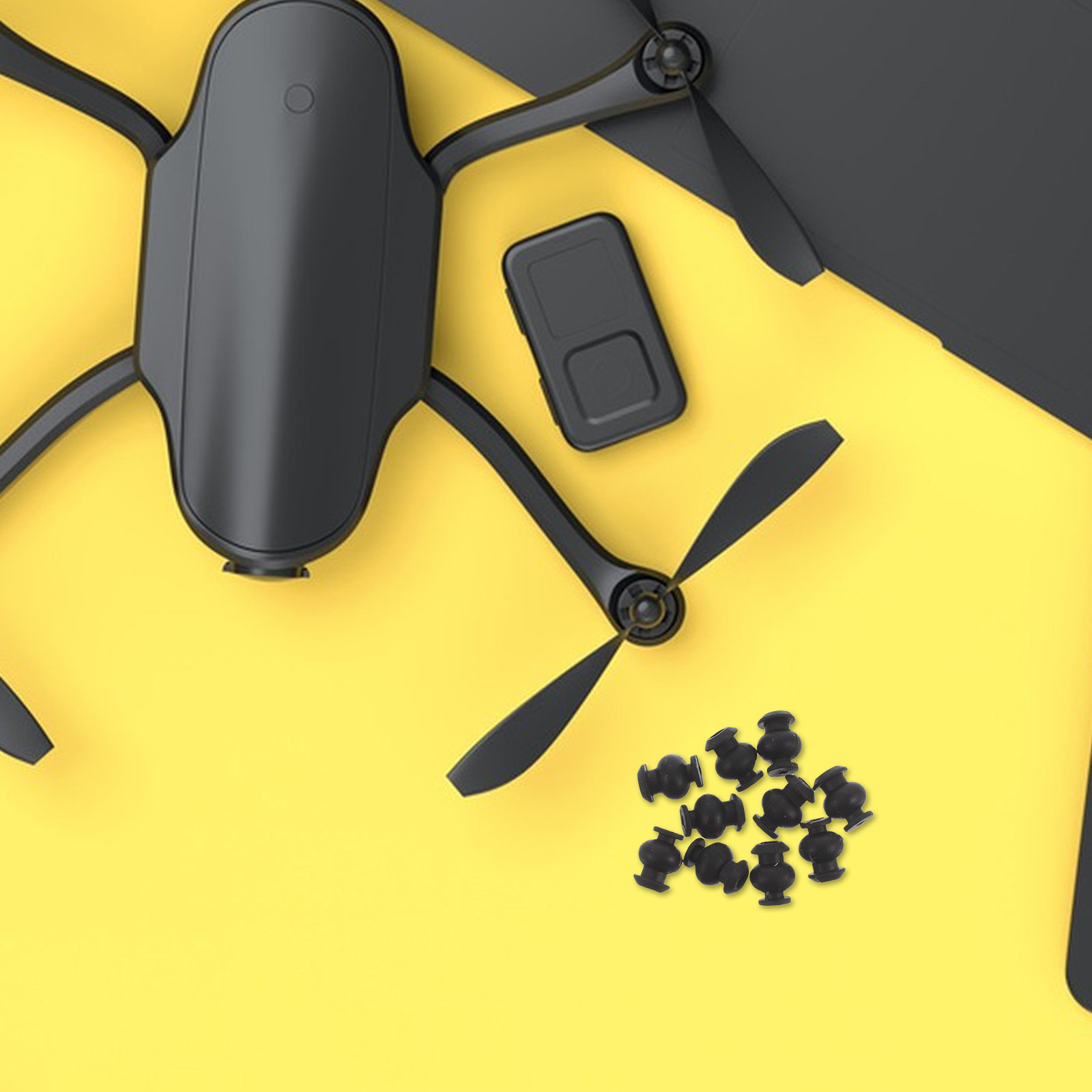 10Pcs Vibration-Dampening Rubb - Drone Gimbal Dampener บทวิจารณ์และราคา
