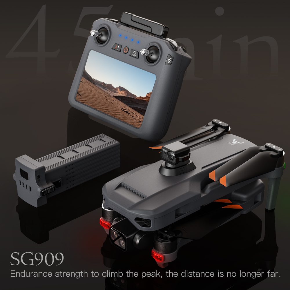 Teeggi SG909 MAX GPS Drone Wit - Drone Gimbal Brushless บทวิจารณ์และราคา