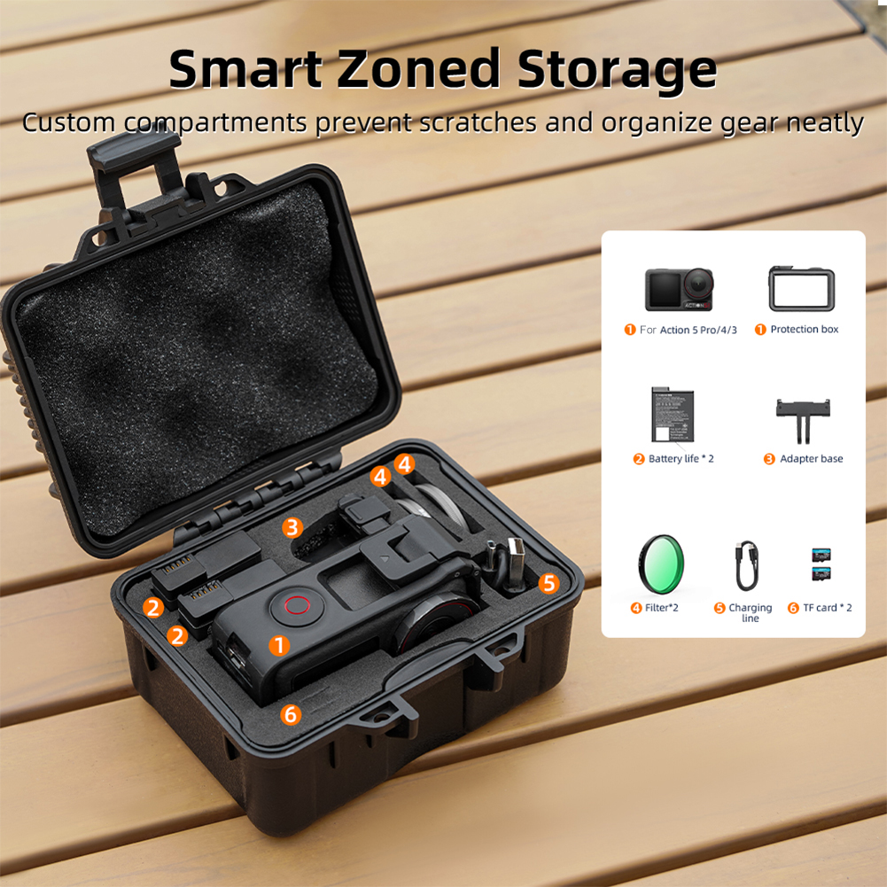 Hard Case Waterproof Box for D - Drone Gimbal Case บทวิจารณ์และราคา