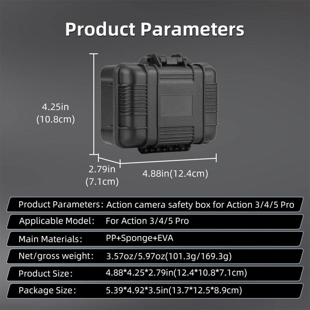Hard Case Waterproof Box for D - Drone Gimbal Case บทวิจารณ์และราคา