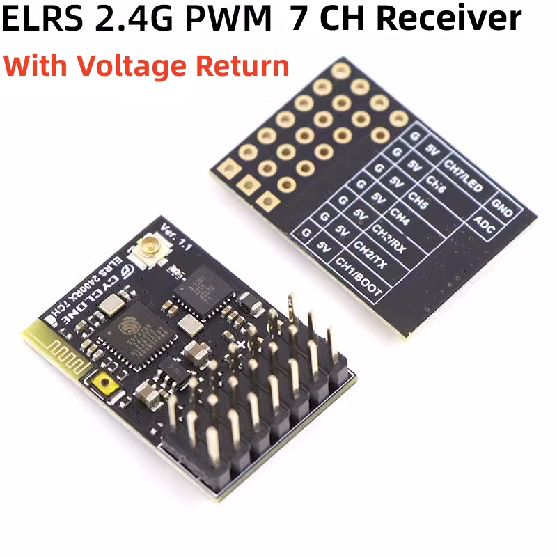 ELRS 2.4G PWM 7CH 6CH CRSF Rec - Drone Gimbal Controller บทวิจารณ์และราคา