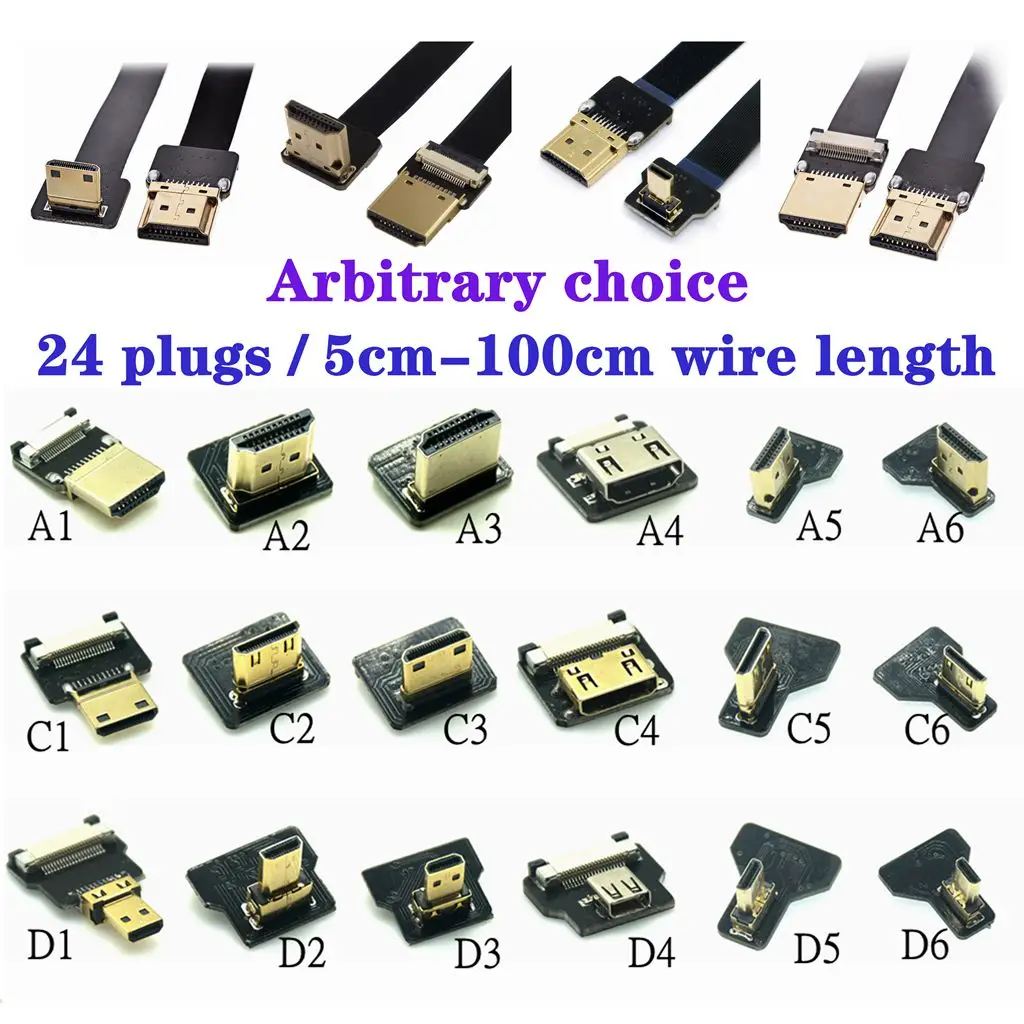 FPV HDMI-compatible Cable To M - Drone Gimbal For Gopro บทวิจารณ์และราคา