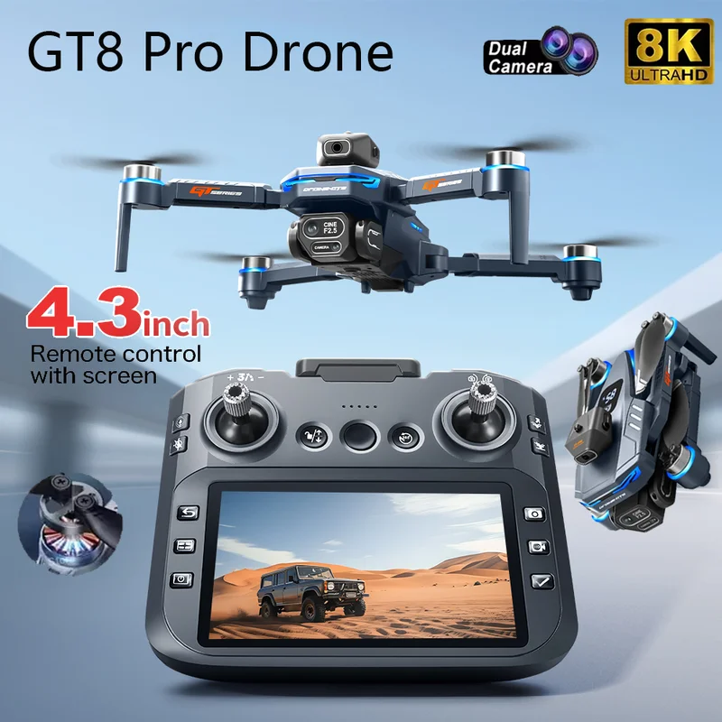 2026 New GT8 Drone GPS 8K Prof - Drone Gimbal Brushless บทวิจารณ์และราคา