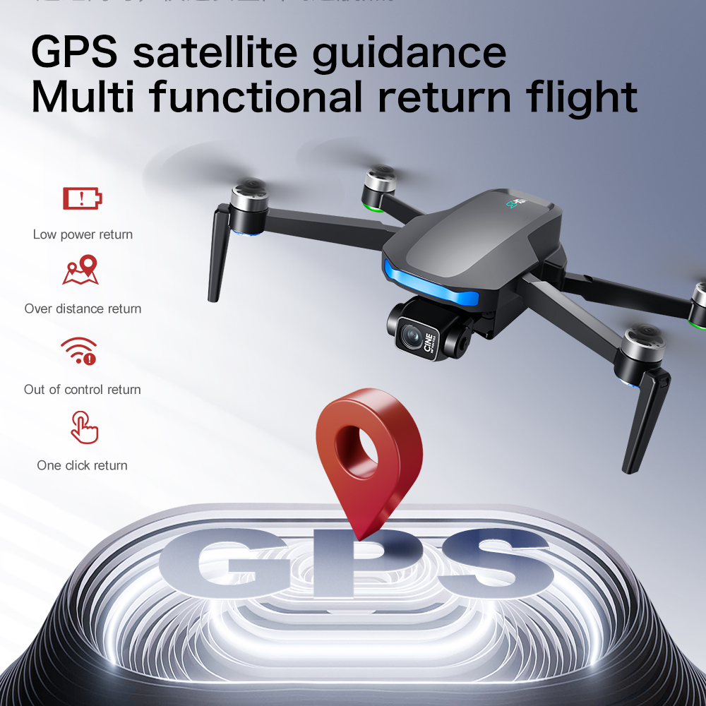 New S-X1 MAX Drone GPS 8K Prof - Drone Gimbal Brushless บทวิจารณ์และราคา